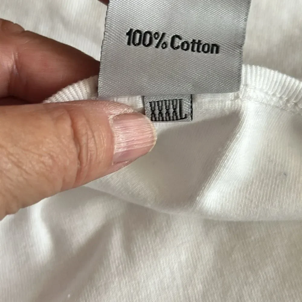 Wild Gizmo White Sleeveless Dog Shirt Size 4XL Pet Apparel Large Breed Clothing